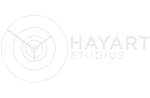 Logo Completo Capa Hayart Studios - Web Design social media design gráfico